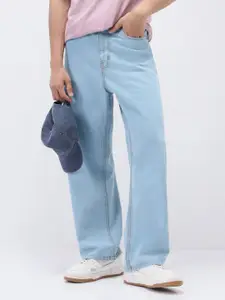 Urbano Fashion Men Loose Fit Washed Non-Stretchable Jeans