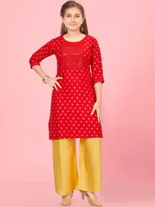 BAESD Girls Ethnic Motifs Kurta