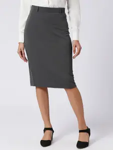 FITHUB Pencil Knee-Length Skirt