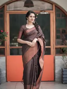 Areca Designer Woven Design Zari Banarasi Saree