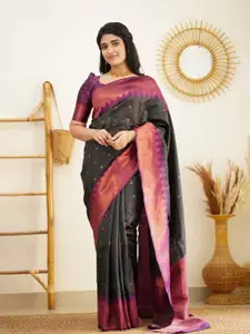 Areca Designer Ethnic Motifs Woven Design Zari Banarasi Saree