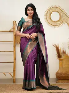 Areca Designer Woven Design Zari Banarasi Saree