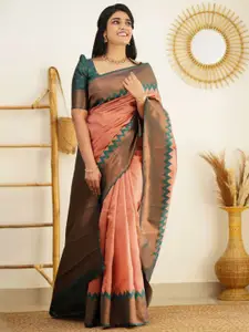 Areca Designer Woven Design Zari Banarasi Saree