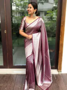 Areca Designer Ethnic Motifs Woven Design Zari Banarasi Saree