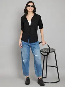 Fab Star Classic Spread Collar Long Sleeves Casual Shirt