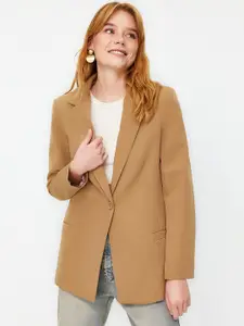 Trendyol Notched Lapel Single-Breasted Blazer