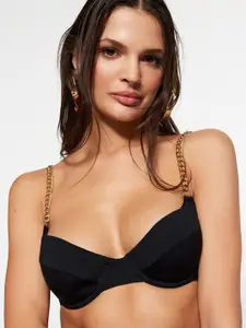 Trendyol Full Coverage Underwired Lightly Padded Everyday Bra With All Day Comfort
