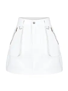 Trendyol Pure Cotton Flared Mini Skirts