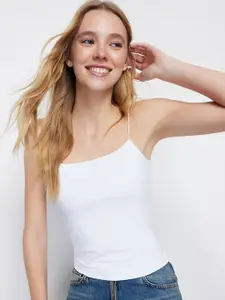 Trendyol Shoulder Straps Fitted Top