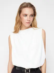 Trendyol Cowl Neck Sleeveless Top