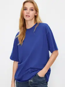 Trendyol Round Neck Cotton T-shirt