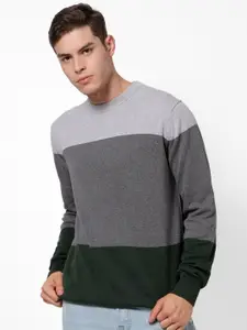Celio Men Colourblocked Pullover