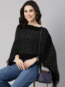 SHOWOFF Women Printed Poncho