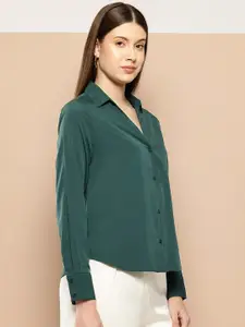 her by invictus Women Solid Semiformal Shirt