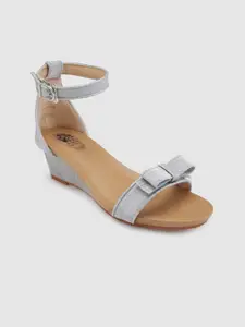 Sole To Soul Bow Detailed Wedge Heels