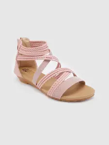 Sole To Soul Open Toe Wedge Heels