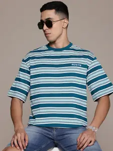 The Roadster Lifestyle Co. Striped Relaxed Fit T-shirt