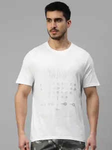 Royal Enfield Round Neck Short Sleeves Printed T-shirt