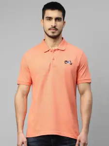 Royal Enfield Polo Collar Short Sleeves Regular Fit T-shirt