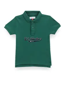 U.S. Polo Assn. Kids Boys Typography Polo Collar T-shirt