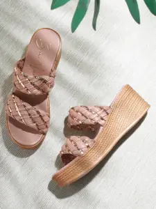 Bruno Manetti Women PU Flatform Sandals