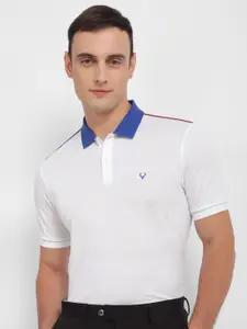 Allen Solly Men Polo Collar Applique T-shirt