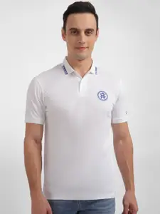 Allen Solly Men Polo Collar Applique T-shirt