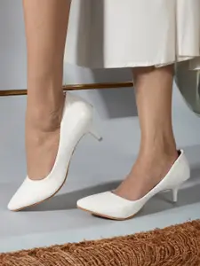 Carlton London Textured Block Heeled Pumps