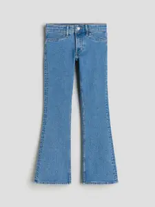 H&M Girls Flared Leg Low Jeans