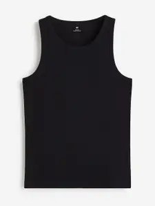 H&M Men Slim Fit Ribbed Vest T-Shirts