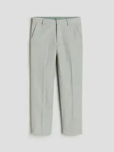 H&M Boys Textured Suit Trousers