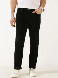 Thomas Scott Men Regular Fit Corduroy Chinos Trousers