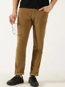 Thomas Scott Men Regular Fit Corduroy Chinos