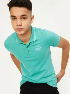 max Boys Henley Neck Pockets T-shirt