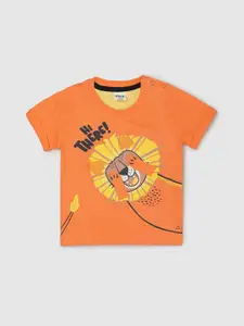 max Boys Printed Applique T-shirt