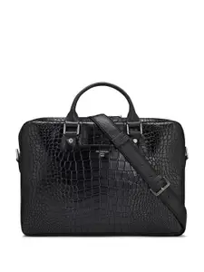 Da Milano Unisex Leather 15 Inch Laptop Bag