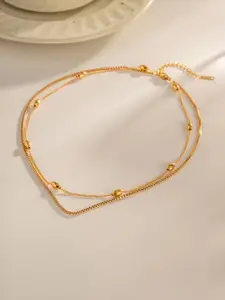 Inaya Gold-Plated Layered Necklace
