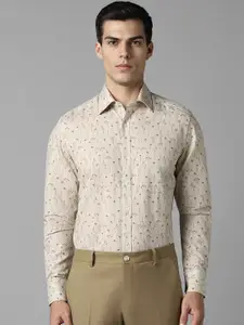 Louis Philippe Men Floral Opaque Printed Formal Shirt