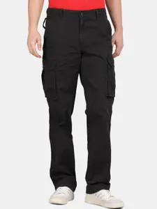 t-base  Men Mid-Rise Cargos Trousers