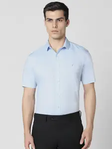 V Dot Men Slim Fit Opaque Party Shirt