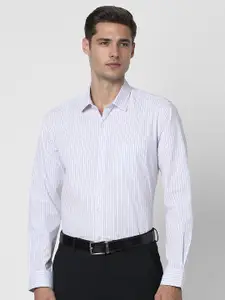 Peter England Men Slim Fit Opaque Striped Formal Shirt