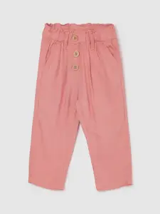 max Boys Mid-Rise Regular Trousers