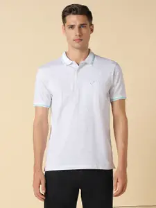 Allen Solly Men Polo Collar Applique T-shirt