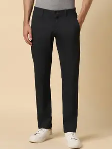 Allen Solly Men Textured Slim Fit Chinos Trousers