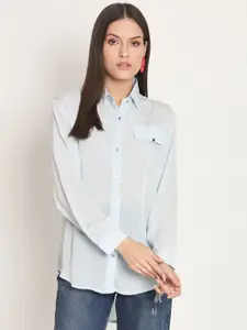 RAER Women Standard Opaque Casual Shirt