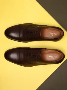 Louis Philippe Men Leather Formal Oxfords