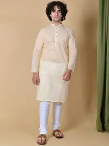 MAAHI FABS Men Thread Work Kurta