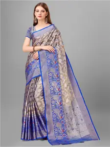 Sadika Woven Design Zari Tissue Banarasi Saree