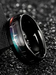 MEENAZ Men Silver Plated Finger Ring