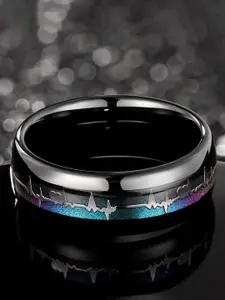 MEENAZ Men Silver Plated Finger Ring